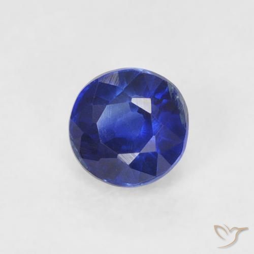 Disthène Bleu marine intense naturelle Tour, 0.45 ct, VS-SI