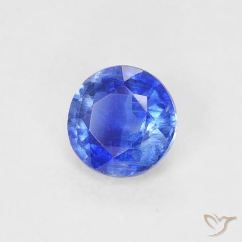 Disthène Bleu azur profond naturelle Tour, 0.32 ct, VS-SI