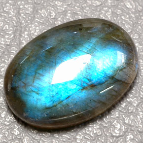 Labradorite Multicolore naturelle Transparent, 10.19 ct, Transparent / Translucide