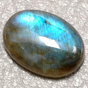 Labradorite Multicolore naturelle Transparent, 10.19 ct, Transparent / Translucide