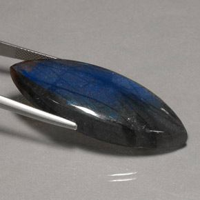 Labradorite Multicolore naturelle Transparent, 43.96 ct, Transparent / Translucide