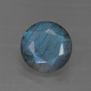 Labradorite multicolore naturelle transparent, 3,36 ct, transparent / translucide