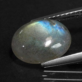 Labradorite multicolore naturelle transparent, 2,99 ct, transparent / translucide