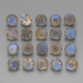 Achetez naturel ct multicolore labradorite gems, transparent, en provenance madagascar chez gemselect. en stock, livraison internationale!