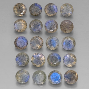 Achetez naturel ct multicolore labradorite gems, transparent, en provenance madagascar chez gemselect. en stock, livraison internationale!