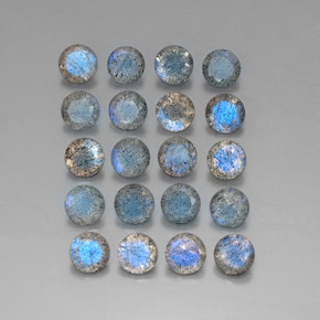 Achetez naturel ct multicolore labradorite gems, transparent, en provenance madagascar chez gemselect. en stock, livraison internationale!