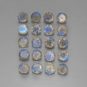 Achetez naturel ct Multicolore Labradorite gems, Transparent, En provenance Madagascar chez GemSelect. En stock, livraison internationale!