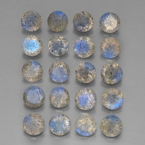 Achetez naturel ct Multicolore Labradorite gems, Transparent, En provenance Madagascar chez GemSelect. En stock, livraison internationale!
