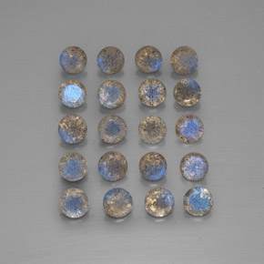 Achetez naturel ct multicolore labradorite gems, transparent, en provenance madagascar chez gemselect. en stock, livraison internationale!