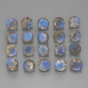 Achetez naturel ct multicolore labradorite gems, transparent, en provenance madagascar chez gemselect. en stock, livraison internationale!