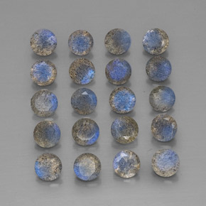 Achetez naturel ct multicolore labradorite gems, transparent, en provenance madagascar chez gemselect. en stock, livraison internationale!