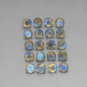 Achetez naturel ct multicolore labradorite gems, transparent, en provenance madagascar chez gemselect. en stock, livraison internationale!