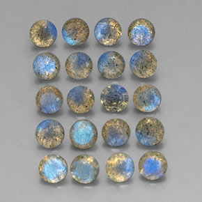 Achetez naturel ct multicolore labradorite gems, transparent, en provenance madagascar chez gemselect. en stock, livraison internationale!