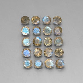 Achetez naturel ct multicolore labradorite gems, transparent, en provenance madagascar chez gemselect. en stock, livraison internationale!