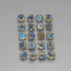 Achetez naturel ct multicolore labradorite gems, transparent, en provenance madagascar chez gemselect. en stock, livraison internationale!