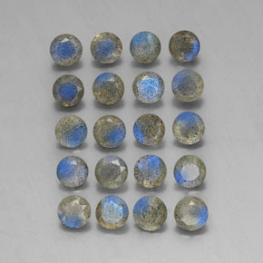 Achetez naturel ct multicolore labradorite gems, transparent, en provenance madagascar chez gemselect. en stock, livraison internationale!