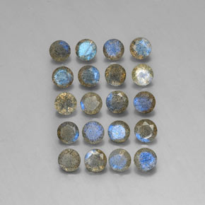 Achetez naturel ct multicolore labradorite gems, transparent, en provenance madagascar chez gemselect. en stock, livraison internationale!