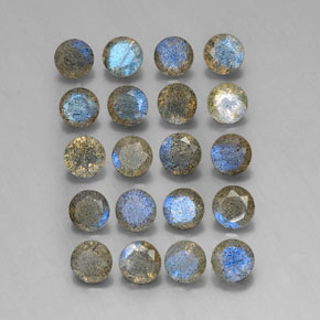 Achetez naturel ct multicolore labradorite gems, transparent, en provenance madagascar chez gemselect. en stock, livraison internationale!