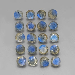 Achetez naturel ct multicolore labradorite gems, transparent, en provenance madagascar chez gemselect. en stock, livraison internationale!