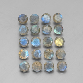 Achetez naturel ct multicolore labradorite gems, transparent, en provenance madagascar chez gemselect. en stock, livraison internationale!