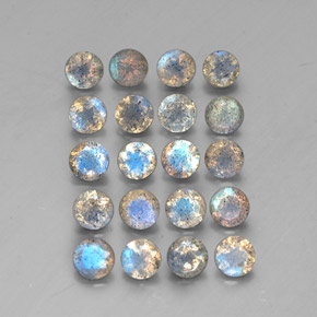 Achetez naturel ct multicolore labradorite gems, transparent, en provenance madagascar chez gemselect. en stock, livraison internationale!