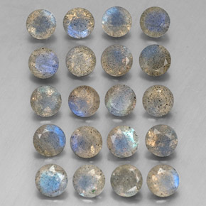 Achetez naturel ct multicolore labradorite gems, transparent, en provenance madagascar chez gemselect. en stock, livraison internationale!
