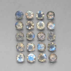Achetez naturel ct multicolore labradorite gems, transparent, en provenance madagascar chez gemselect. en stock, livraison internationale!