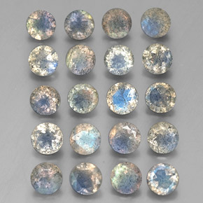Achetez naturel ct multicolore labradorite gems, transparent, en provenance madagascar chez gemselect. en stock, livraison internationale!