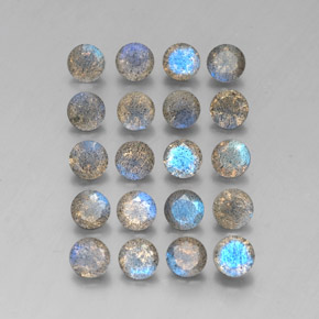 Achetez naturel ct multicolore labradorite gems, transparent, en provenance madagascar chez gemselect. en stock, livraison internationale!