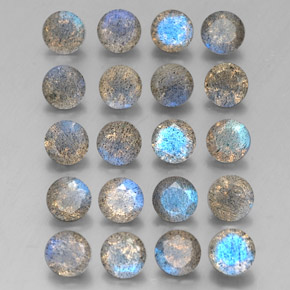 Achetez naturel ct multicolore labradorite gems, transparent, en provenance madagascar chez gemselect. en stock, livraison internationale!