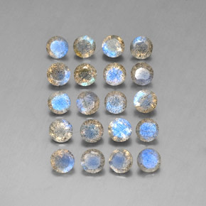 Achetez naturel ct Multicolore Labradorite gems, Transparent, En provenance Madagascar chez GemSelect. En stock, livraison internationale!
