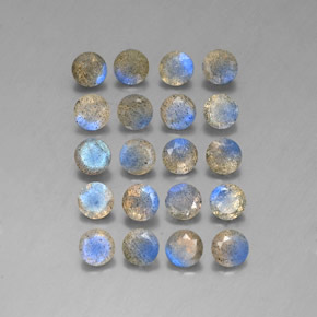 Achetez naturel ct multicolore labradorite gems, transparent, en provenance madagascar chez gemselect. en stock, livraison internationale!
