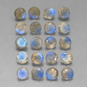 Achetez naturel ct multicolore labradorite gems, transparent, en provenance madagascar chez gemselect. en stock, livraison internationale!