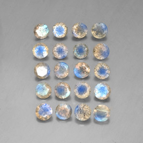 Achetez naturel ct multicolore labradorite gems, transparent, en provenance madagascar chez gemselect. en stock, livraison internationale!
