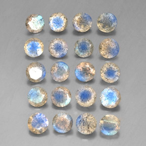 Achetez naturel ct multicolore labradorite gems, transparent, en provenance madagascar chez gemselect. en stock, livraison internationale!