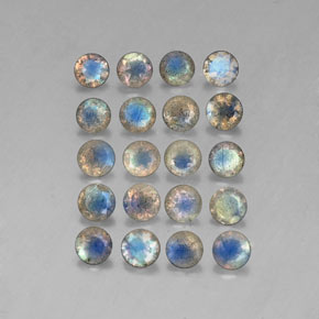 Achetez naturel ct multicolore labradorite gems, transparent, en provenance madagascar chez gemselect. en stock, livraison internationale!