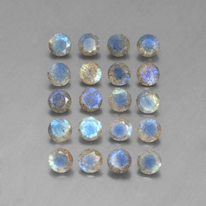 Achetez naturel ct multicolore labradorite gems, transparent, en provenance madagascar chez gemselect. en stock, livraison internationale!