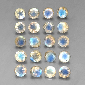 Achetez naturel ct multicolore labradorite gems, transparent, en provenance madagascar chez gemselect. en stock, livraison internationale!