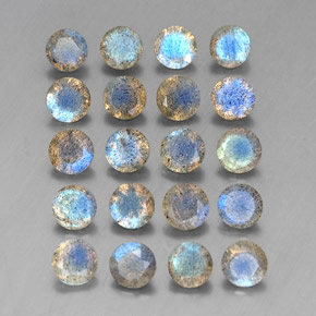 Achetez naturel ct multicolore labradorite gems, transparent, en provenance madagascar chez gemselect. en stock, livraison internationale!