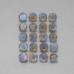 Achetez naturel ct multicolore labradorite gems, transparent, en provenance madagascar chez gemselect. en stock, livraison internationale!