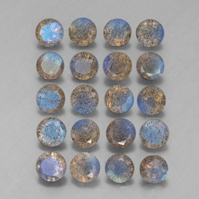 Achetez naturel ct multicolore labradorite gems, transparent, en provenance madagascar chez gemselect. en stock, livraison internationale!