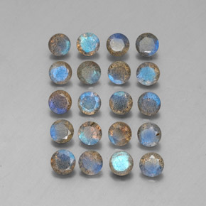 Achetez naturel ct multicolore labradorite gems, transparent, en provenance madagascar chez gemselect. en stock, livraison internationale!