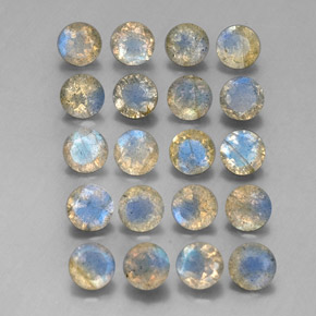 Achetez naturel ct multicolore labradorite gems, transparent, en provenance madagascar chez gemselect. en stock, livraison internationale!