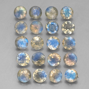Achetez naturel ct multicolore labradorite gems, transparent, en provenance madagascar chez gemselect. en stock, livraison internationale!