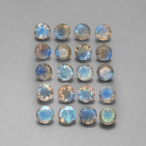 Achetez naturel ct multicolore labradorite gems, transparent, en provenance madagascar chez gemselect. en stock, livraison internationale!