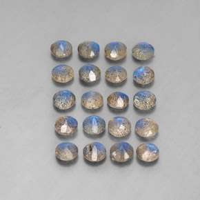 Achetez naturel ct Multicolore Labradorite gems, Transparent, En provenance Madagascar chez GemSelect. En stock, livraison internationale!