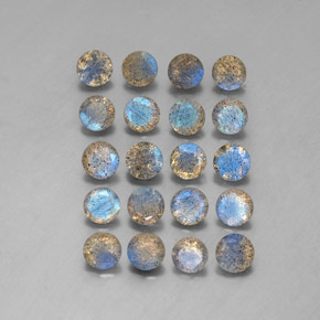 Achetez naturel ct multicolore labradorite gems, transparent, en provenance madagascar chez gemselect. en stock, livraison internationale!