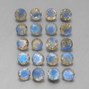 Achetez naturel ct multicolore labradorite gems, transparent, en provenance madagascar chez gemselect. en stock, livraison internationale!