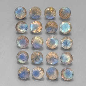 Achetez naturel ct multicolore labradorite gems, transparent, en provenance madagascar chez gemselect. en stock, livraison internationale!