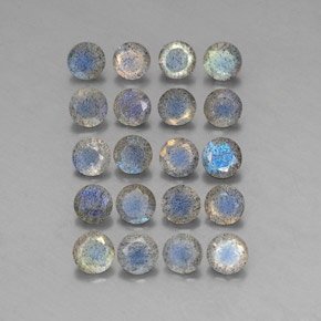 Achetez naturel ct multicolore labradorite gems, transparent, en provenance madagascar chez gemselect. en stock, livraison internationale!